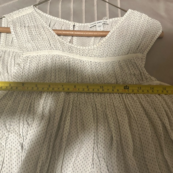 NWOT James Perse Standard blue and white top - Picture 8 of 11